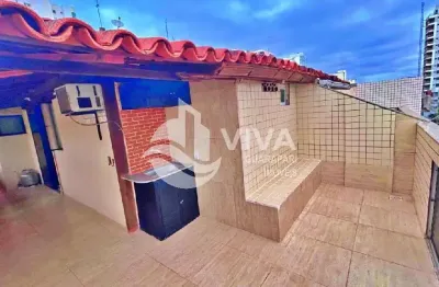 Cobertura de luxo na praia do morro em guarapari-es: 3 quartos, 1 suíte, 3 salas, 4 banheiros, 1 vaga, 132m².
