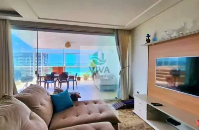 Cobertura duplex composta por 4 quartos á venda na praia do morro, guarapari-es