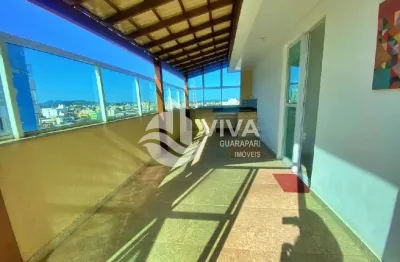 Cobertura à venda na praia do morro em guarapari-es: 4 quartos, 4 suítes, 3 salas, 6 banheiros, 2 vagas de garagem, 272m² de área.