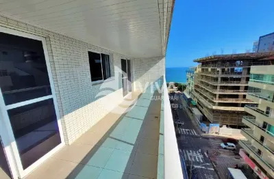 Espetacular apartamento de 3 quartos na praia do morro, guarapari-es - 115m², 1 suíte, 2 salas, 3 banheiros - vaga de garagem