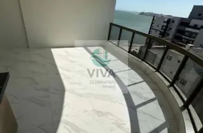 Apartamento composto por 3 quartos com área de lazer completa à venda na praia do morro, guarapari-es -