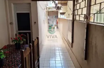 Apartamento com área externa à venda na praia do morro, guarapari-es: 2 quartos, 2 salas, 2 banheiros, 1 vaga de garagem, 90m² de área.