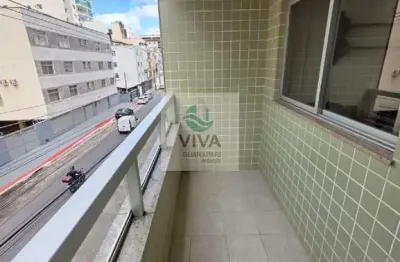 Imperdível apartamento à venda na praia do morro, guarapari-es! varanda frente pra rua, 2 quartos, 1 suíte, 2 salas, 2 banheiros, 2 vagas, 80m².