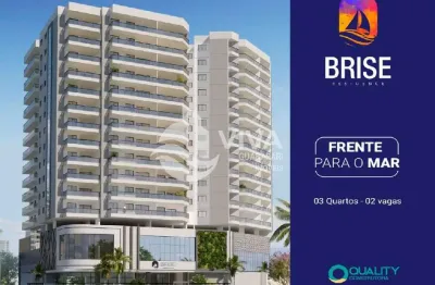 Lançamento residencial brise  composto por 3 quartos à venda na praia do morro, guarapari-es - viva guarapari imóveis