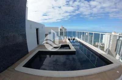 Apartamento composto por 3 quartos com área de lazer completa á venda no centro, guarapari-es -