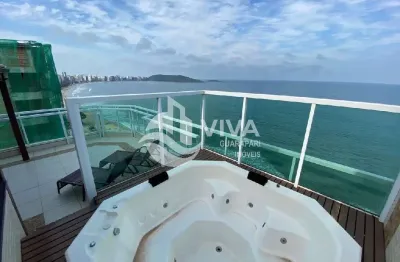 Imperdível cobertura à venda em guarapari-es, praia do morro: 3 quartos, 2 suítes, 3 salas, 2 banheiros, 3 vagas, 247 m².