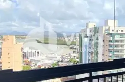 Apartamento de 4 quartos com vista para o canal no centro de guarapari-es - venda  130,53m² - 2 vagas