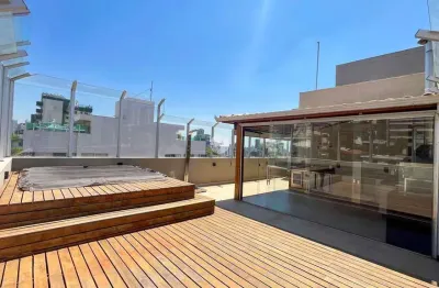 Cobertura com 3 quartos à venda na rua chicago, 575, sion, belo horizonte por r$ 1.790.000
