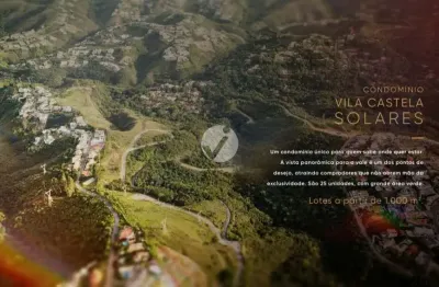 Terreno em condomínio fechado à venda na 10, lote 04, vila castela, nova lima por r$ 1.512.000