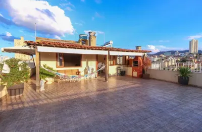 Cobertura com 3 quartos à venda na silvestre ferraz, 63, sagrada família, belo horizonte por r$ 745.000