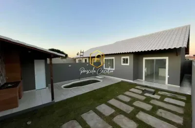 Casa em condomínio fechado com 2 quartos à venda na Rua das Pacas, Nova Califórnia (Tamoios), Cabo Frio