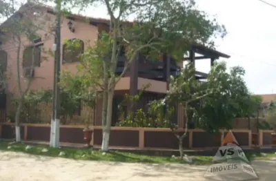 Casa para venda em são pedro da aldeia, balneário são pedro, 5 dormitórios, 2 suítes, 5 banheiros, 1 vaga