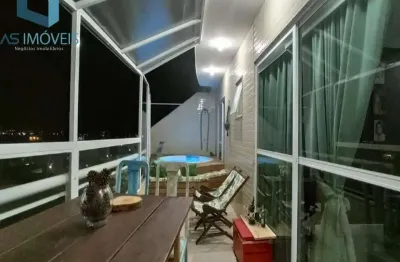 Cobertura para venda em cabo frio, braga, 3 dormitórios, 3 suítes, 4 banheiros, 1 vaga