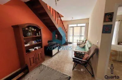 Cobertura para venda em cabo frio, braga, 2 dormitórios, 1 suíte, 3 banheiros, 1 vaga