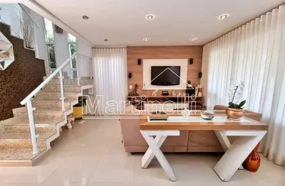 Sobrado à venda no condomínio reserva domaine eco residence, próximo ao shopping iguatemi - ribeirão preto/sp.