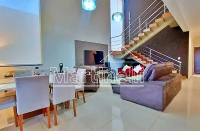 Sobrado à venda no condomínio bella cittá, próximo ao novo shopping - ribeirão preto/sp.