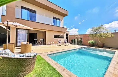 Casa térrea no condomínio alto do castelo i, próximo ao novo shopping - ribeirão preto/sp
