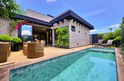 Casa à venda no condomínio alto do castelo i, próximo ao novo shopping - ribeirão preto/sp