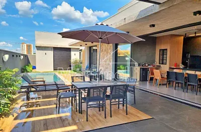 Casa térrea à venda no condomínio villa di maria, próximo ao parque olhos d`água - ribeirão preto/sp.