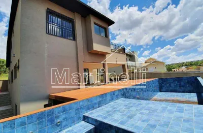 Sobrado à venda no condomínio alphaville iii, próximo ao ribeirão shopping - ribeirão preto/sp.