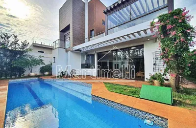 Sobrado à venda no condomínio alphaville ii, próximo ao ribeirão shopping - ribeirão preto/sp