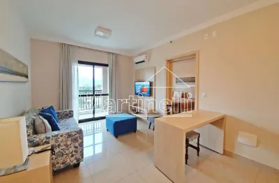 Flat mobiliado à venda no edifício mont blanc premium, próximo ao novo shopping - ribeirão preto/sp.