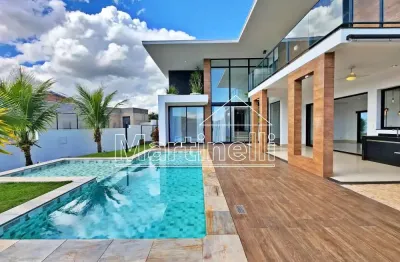 Sobrado à venda no condomínio alphaville iii, próximo ao ócio restaurante - ribeirão preto/sp.