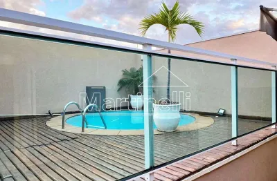 Cobertura à venda no condomínio fontana di trevi, próximo ao shopping santa úrsula - ribeirão preto/sp.