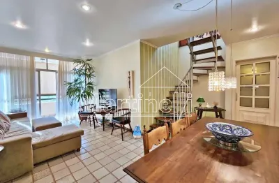 Cobertura à venda no condomínio chácara flora, próximo à av. castelo branco - ribeirão preto/sp.