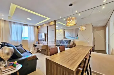 Apartamento à venda no condomínio mirante sul resort, próximo ao jaú serve supermercado - ribeirão preto/sp.