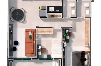 Apartamento à venda no edifício ribeirânia garden smart garden, próximo à unaep - ribeirão preto/sp