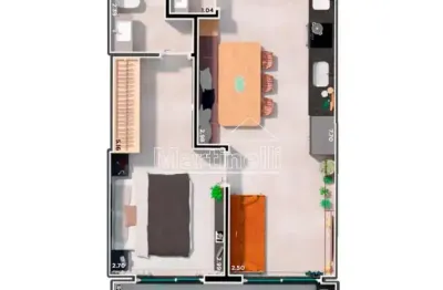 Apartamento à venda no edifício ribeirânia garden smart garden, próximo à unaep - ribeirão preto/sp