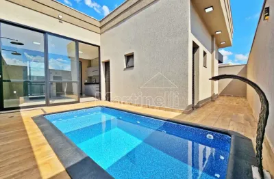 Casa térrea à venda no condomínio vivendas da mata residencial, próximo ao shopping iguatemi - ribeirão preto/sp.