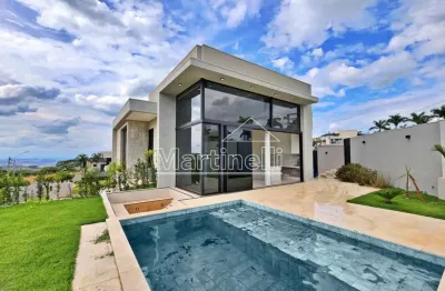 Casa térrea à venda no condomínio alto do castelo, próximo ao outlet santa maria- ribeirão preto/sp