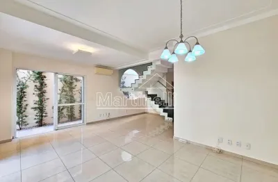 Sobrado à venda no condomínio baraúna residencial, próximo ao parque curupira - ribeirão preto/sp.