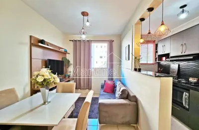 Apartamento à venda no condomínio mirante sul resort, próximo ao jaú serve supermercado - ribeirão preto/sp.