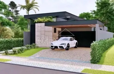 Casa térrea à venda no condomínio quinta da mata i, próximo ao novo shopping - ribeirão preto/sp.