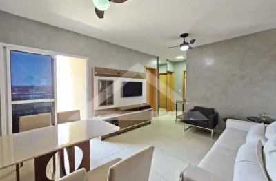Apartamento mobiliado para locação no condomínio residencial são luiz, próximo ao carrefour - ribeirão preto/sp.