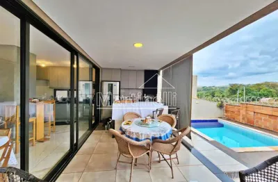 Sobrado à venda no condomínio terras de bonfim, próximo ao ribeirão shopping - ribeirão preto/sp.