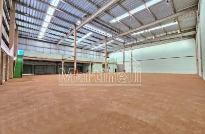 Galpão comercial para locação no bairro parque industrial avelino alves palma, próximo a rodovia anhanguera - ribeirão preto/sp.
