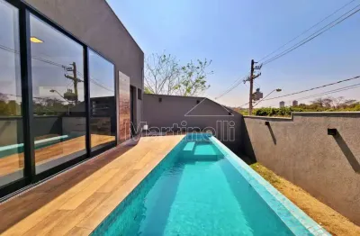 Casa térrea para venda e locação no condomínio reserva sant`anna, próximo a bonfim paulista - ribeirão preto/sp.