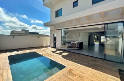 Sobrado à venda no condomínio reserva imperial, próximo ao novo shopping - ribeirão preto/sp.