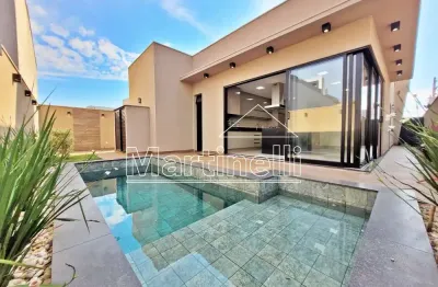 Casa térrea à venda no condomínio quinta dos ventos, próximo ao shopping iguatemi - ribeirão preto/sp.