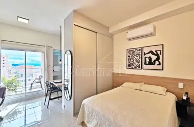 Flat no condomínio via appia, próximo a faculdade unaerp - ribeirão preto/sp.