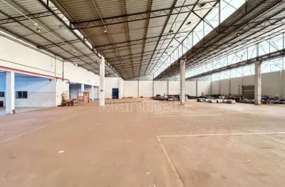 Galpão comercial para locação no bairro rodovia anhanguera, excelente localização, próximo à antiga leite nilza - ideal para transportadoras, em ribeirão preto/sp.