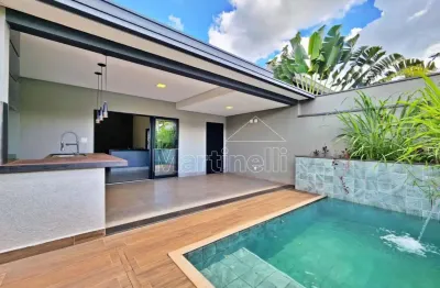 Casa térrea à venda no condomínio alto do castelo residencial i, próximo ao outlet santa maria - ribeirão preto/sp.