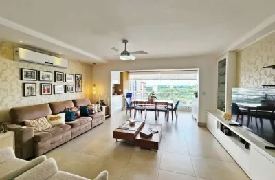 Apartamento diferenciado de alto padrão com 124m² à venda no condomínio solar das varandas, próximo à avenida maurílio biagi - bairro santa cruz, ribeirão preto/sp.