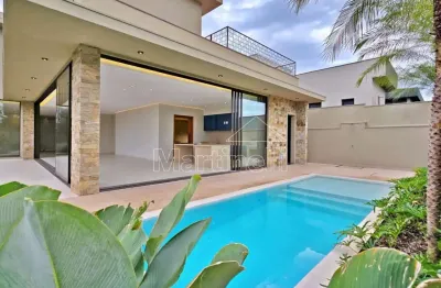 Sobrado à venda no condomínio reserva santa luisa, próximo ao colégio pequeno príncipe - ribeirão preto/sp.