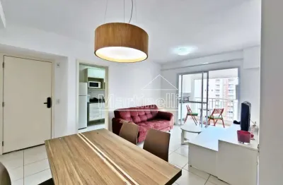 Apartamento mobiliado para locação no condomínio praças do golf, próximo ao shopping iguatemi - ribeirão preto/sp.