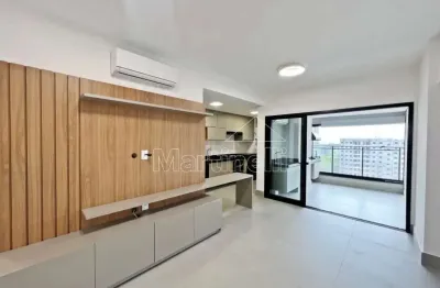 Apartamento para locação no edifício authoria fascínio, próximo ao parque olhos d`água - ribeirão preto/sp.